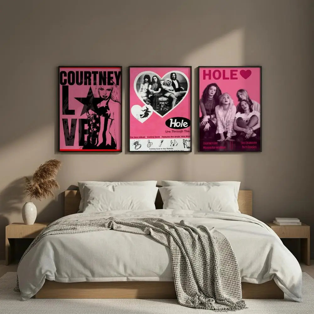 HD Art Poster Wall Sticker – Modern Music Band Wall Decor Wall Art Poster Axl