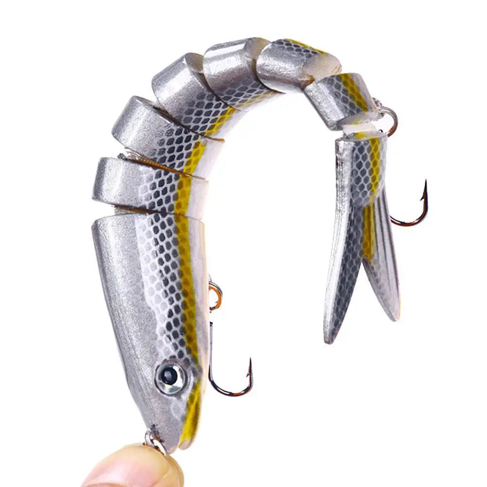 Multi-Jointed Swimbait Fishing Lure 13.4cm | Fresh & Saltwater Swimbait Fishing Lure Axl