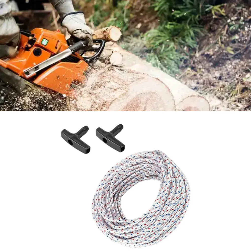 Recoil Starter Rope & Handle Set for GX160 Lawn Mowers – 15m Starter Rope Kit Axl