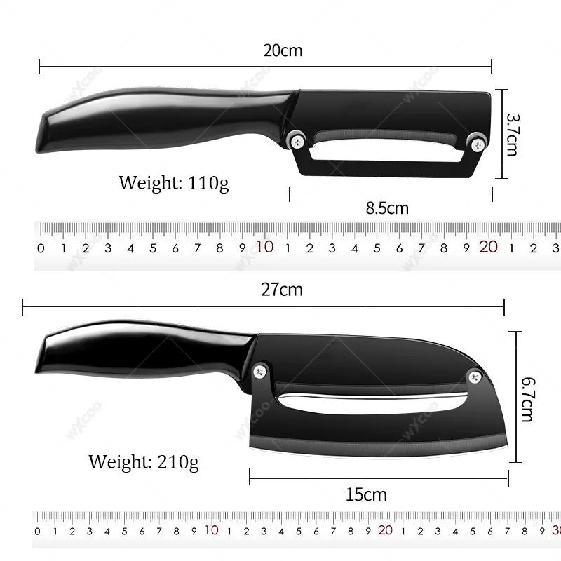 WXCOO Stainless Steel Fruit & Vegetable Peeler | Kitchen Tool Vegetable Peeler Axl