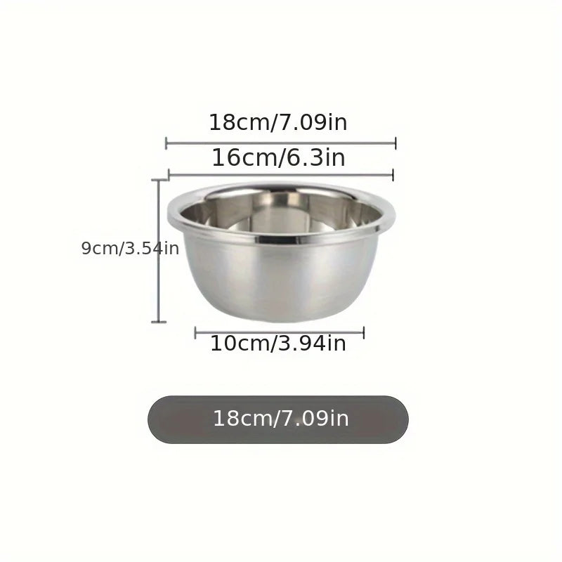 KEMORELA Large Stainless Steel Dog Bowls – Food & Water Dishes Stainless Steel Dog Bowl Axl 18cm