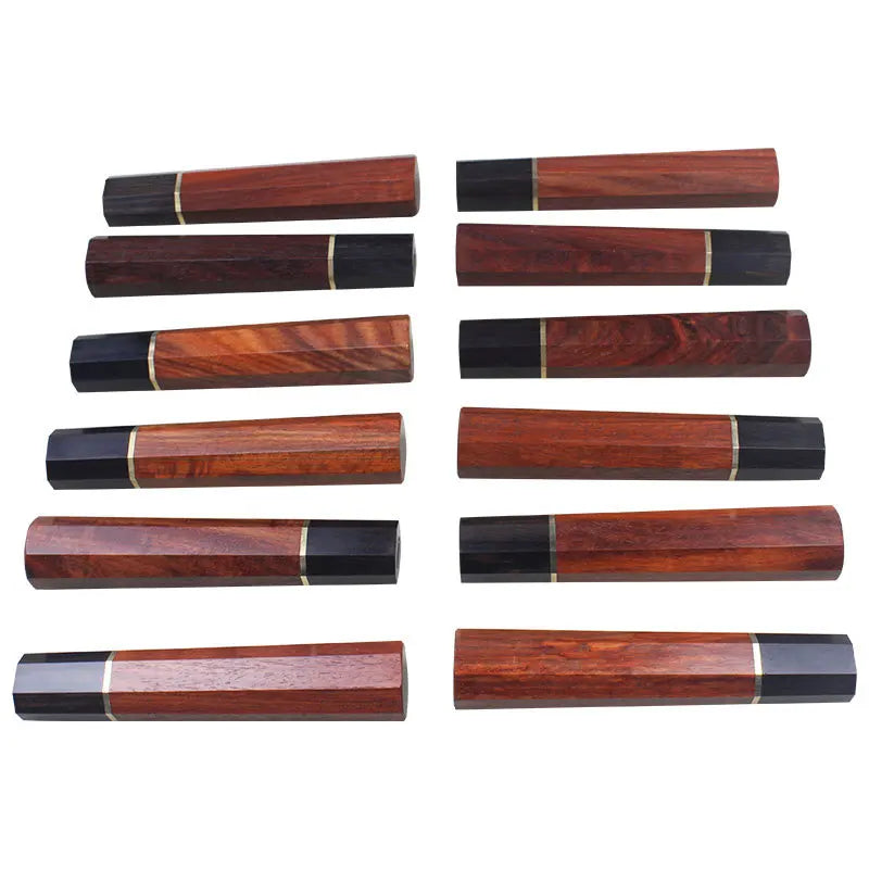 XUAN FENG Octagonal Wood Chef Knife Handle – D2 Steel Blade Chef Knife Axl