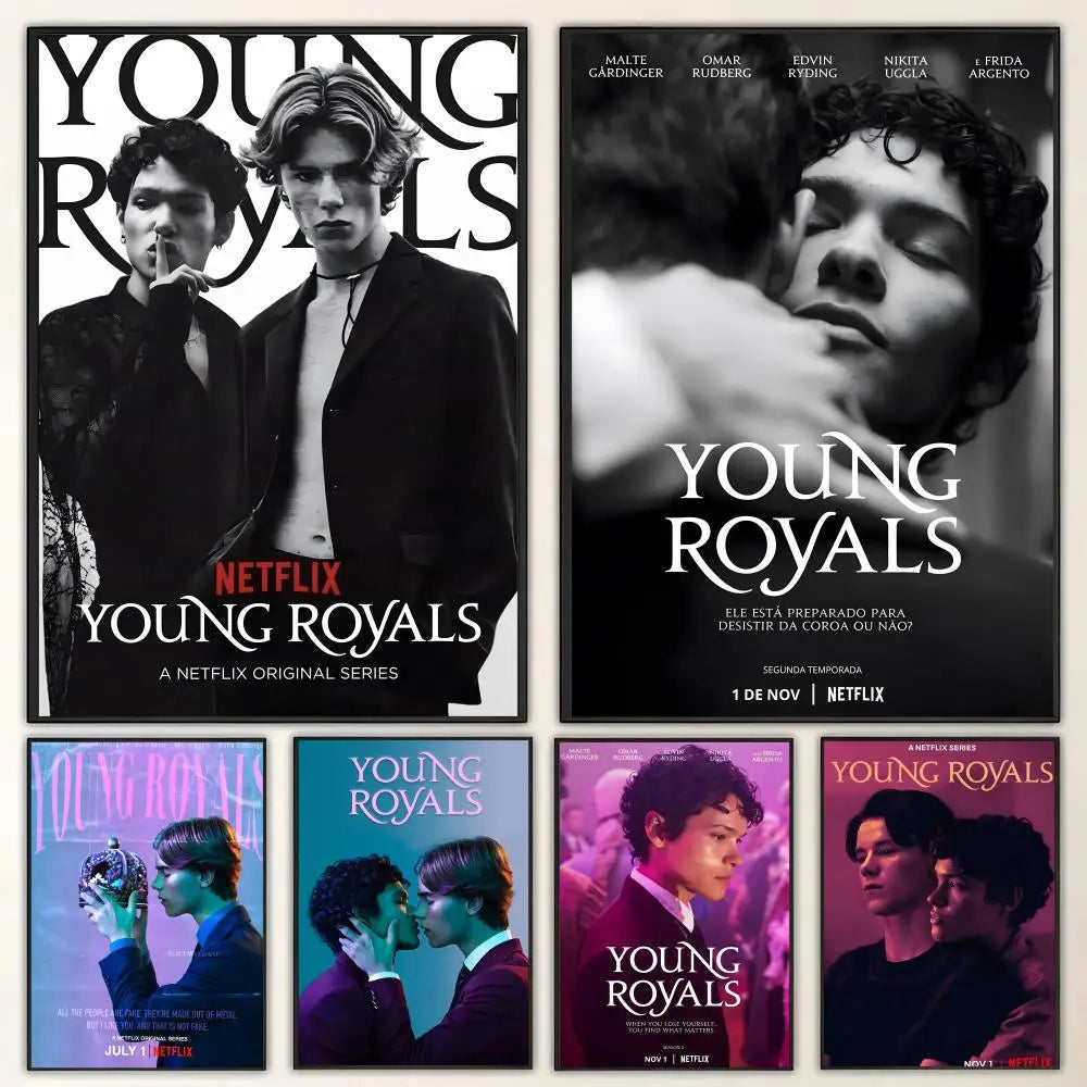 Young Royals TV Show Poster – HD Waterproof Wall Art Decor Wall Art Poster Axl