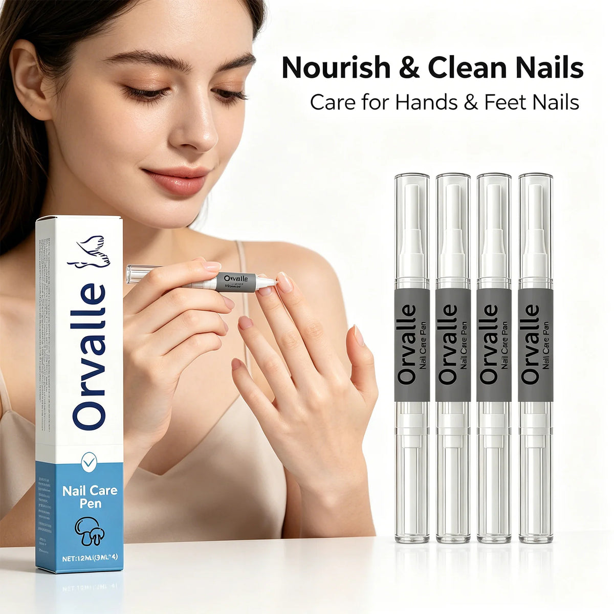4-Pack Nail Care Pen – Moisturizing Cuticle & Nail Treatment Nail Treatment Pen Axl