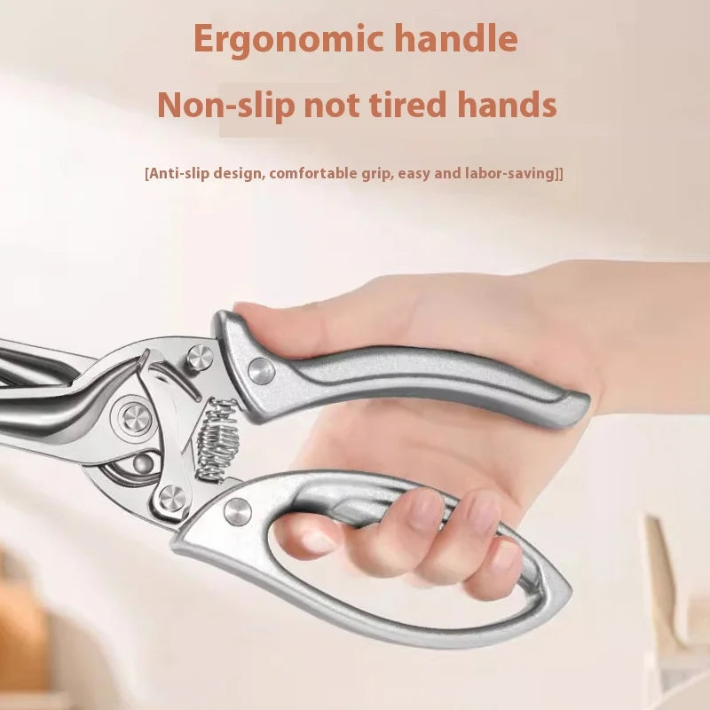 PLYS Kitchen Scissors – Heavy-Duty Stainless Steel Bone Shears Kitchen Shears Axl