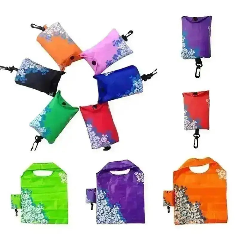 Foldable Polyester Shopping Bag – Reusable Eco Tote Reusable Tote Bag Axl