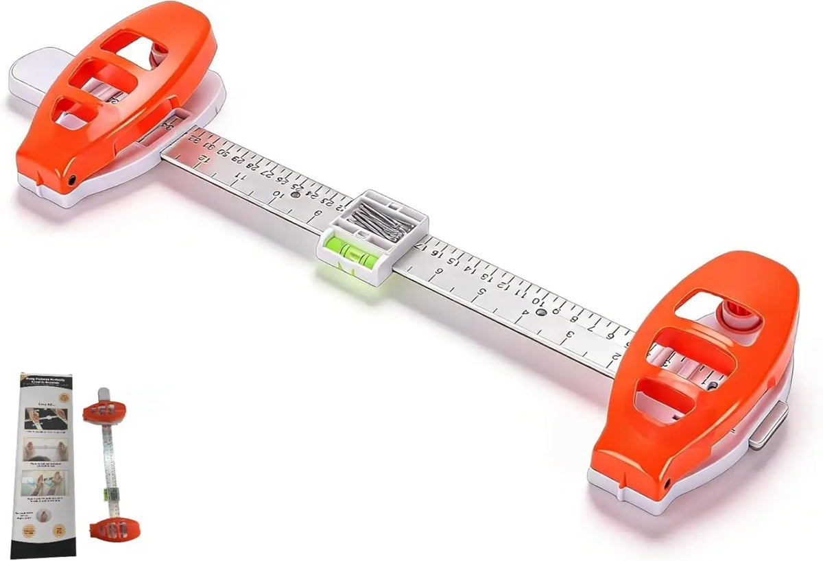 Picture Hanging Level Ruler – Frame Positioning & Hole Marking Hanging Level Ruler Axl orange