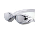 Anti-Fog UV Electroplated Swimming Goggles – Ultralight Silicone Swimming Goggles Axl silver