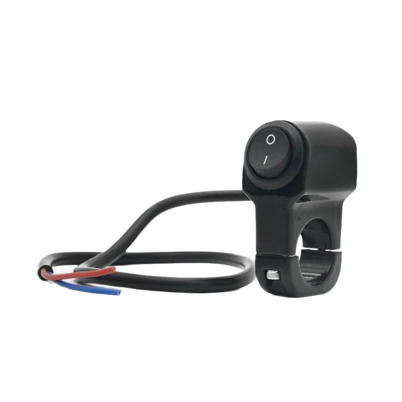 12V Motorcycle Handlebar Headlight Switch – 7/8" Waterproof Handlebar Light Switch Axl