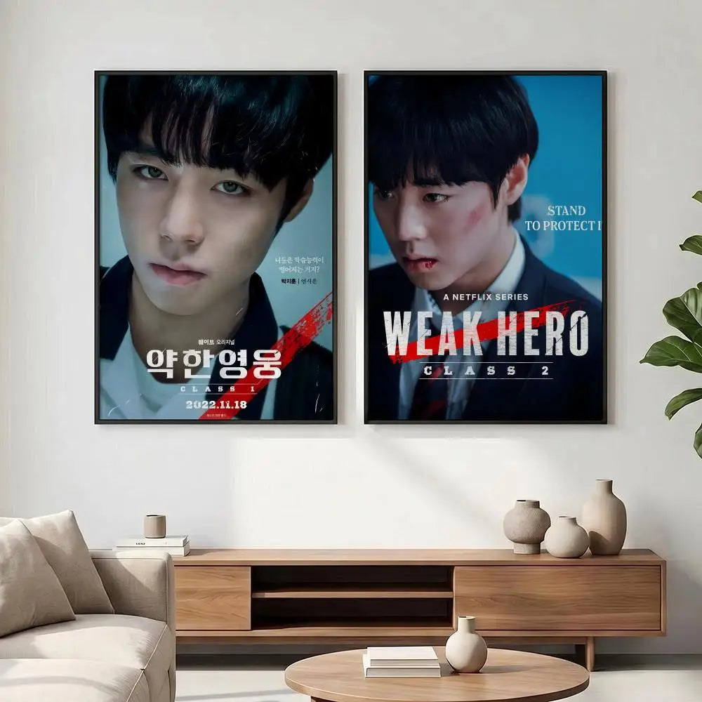 Weak Hero Class Korean Drama Poster – HD Waterproof Wall Art Wall Art Poster Axl