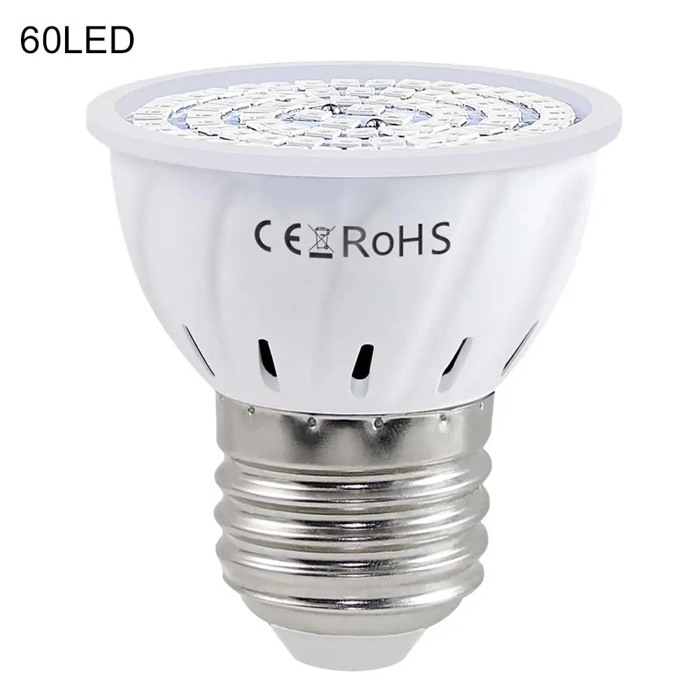 E27 Full Spectrum LED Grow Bulb – 60/80 LED Indoor Plant Light LED Grow Light Axl E27 60LEDs