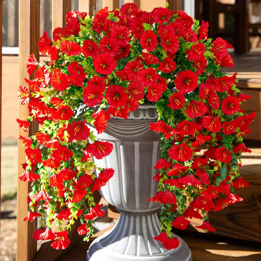 Artificial Morning Glory Vine Garland – Wedding & Home Décor Artificial Flower Garland Axl