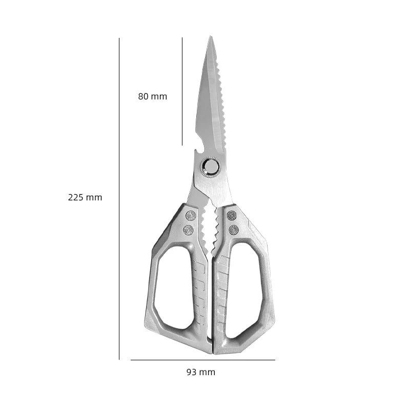 Stainless Steel Kitchen Scissors – Multi-Tool Chicken Shears Kitchen Scissors Axl