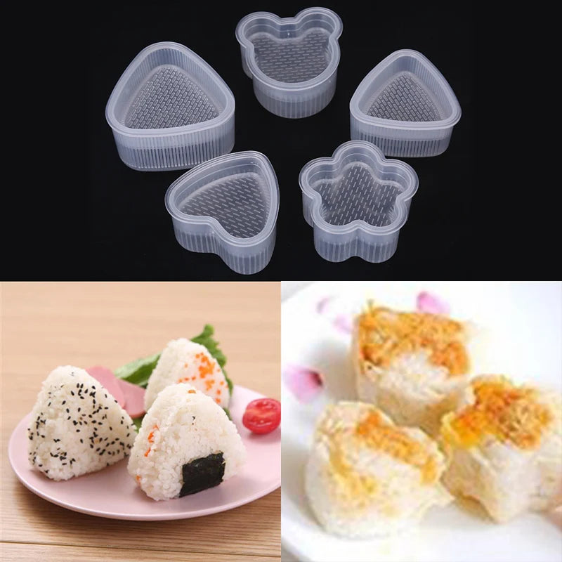 DIY Sushi Rice Ball Mold – Food Grade PP Kitchen Tool Sushi Rice Mold Axl