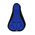 3D Gel Bike Saddle Cover – Soft Cushioned MTB Seat Pad Bike Saddle Cover Axl Blue