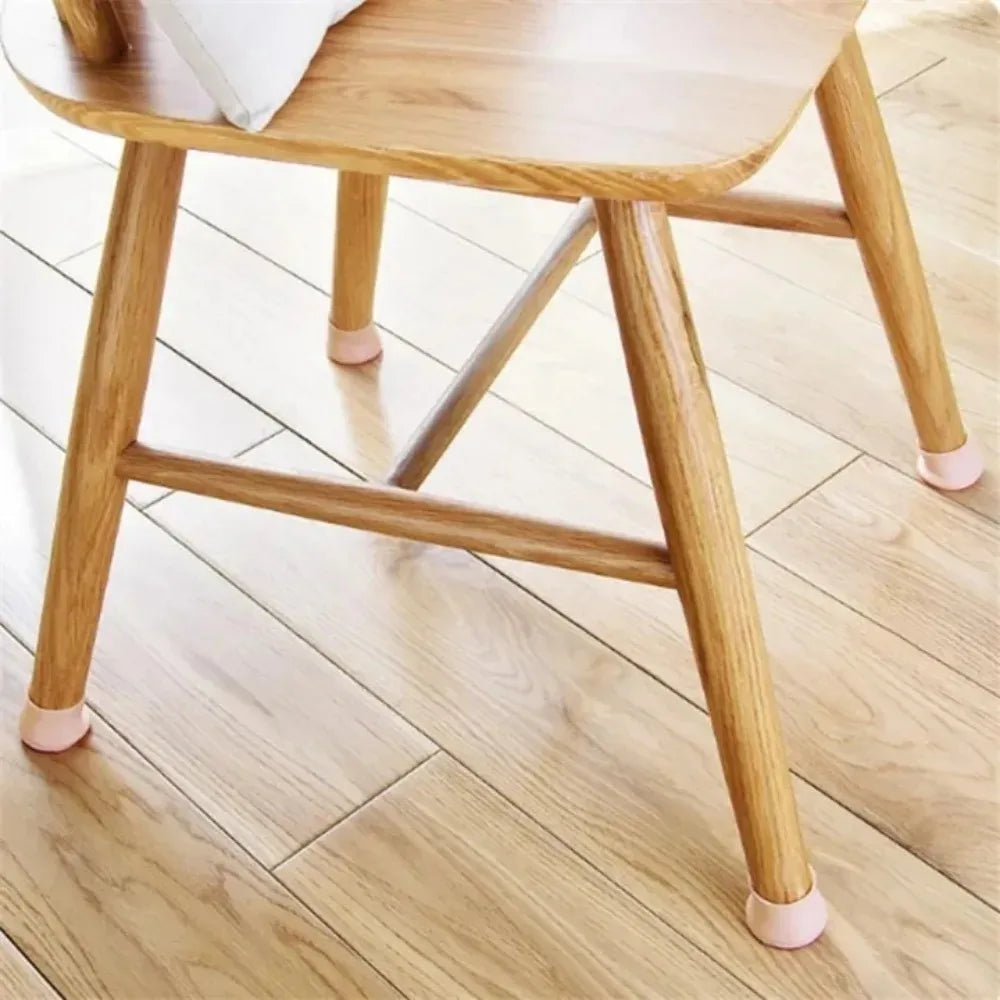Silicone Chair Leg Covers Anti-Slip Floor Protector Caps 4/12pc Furniture Leg Protectors Axl