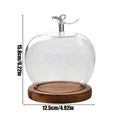 Fruit Shape Glass Cloche Dome – Flowers, Jewelry & Decor Glass Cloche Dome Axl Burnt color
