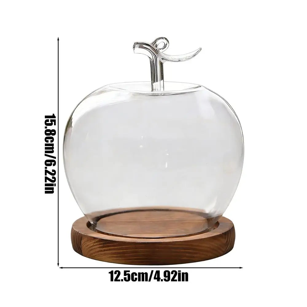 Fruit Shape Glass Cloche Dome – Flowers, Jewelry & Decor Glass Cloche Dome Axl Burnt color