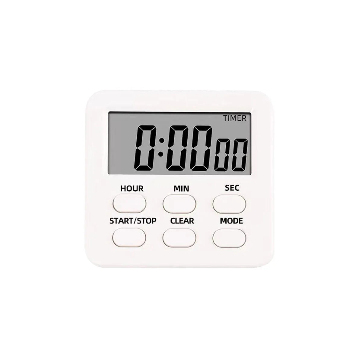 KT THERMO Digital Kitchen Timer & Alarm Clock | Compact Digital Kitchen Timer Axl White