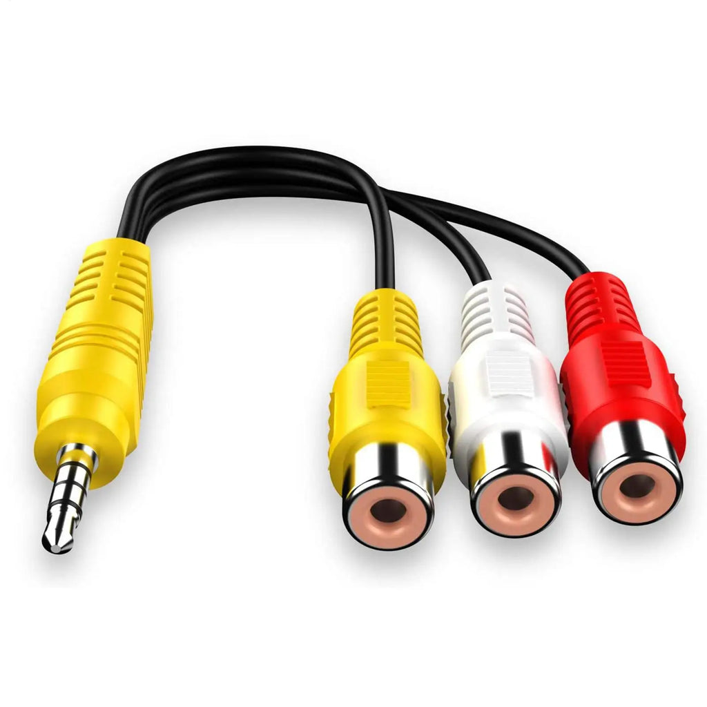 AV Cable Adapter – Audio Video Cord for TV, Set-Top Box & Player AV Cable Adapter Axl