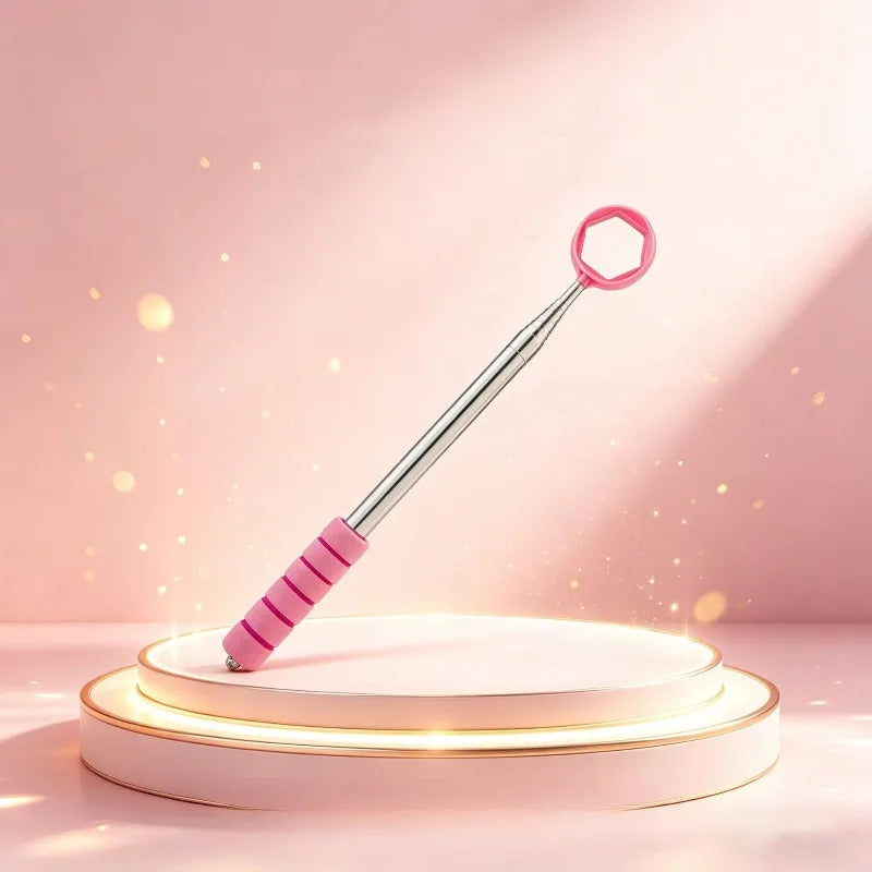 Telescopic Golf Ball Retriever – Extendable Stainless Grabber Golf Ball Retriever Axl Pink-1pcs