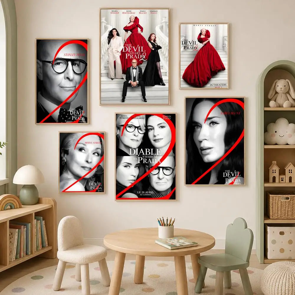 Devil Wears Prada HD PVC Self-Stick Wall Art Poster Wall Art Poster Axl