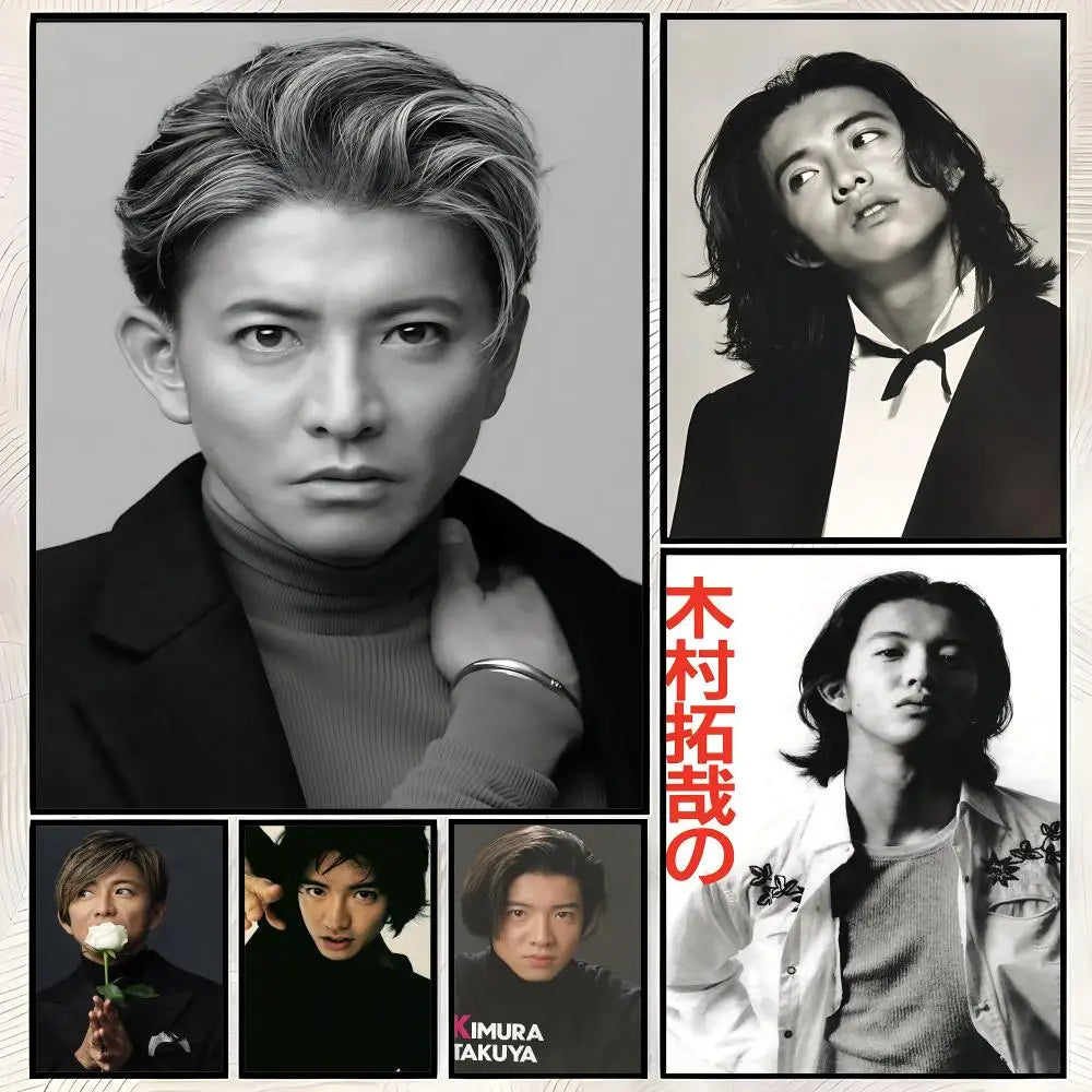 Takuya Kimura HD Wall Poster – Self-Stick Waterproof Art Decor Wall Art Poster Axl