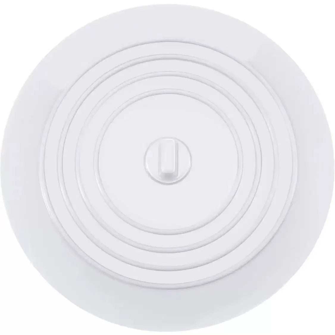 15cm Silicone Drain Stopper & Hair Filter Plug – Sink & Tub Drain Stopper Axl White