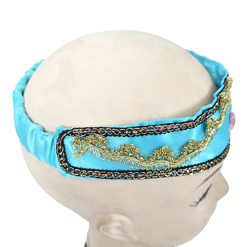 Girls Arabian Princess Crystal Headband – Cosplay Party Accessory Crystal Hair Headband Axl