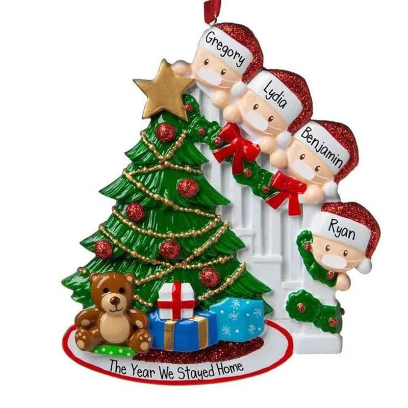 Reindeer Family Christmas Tree Ornament Pendant | 2–6 People Christmas Tree Ornament Axl style 7