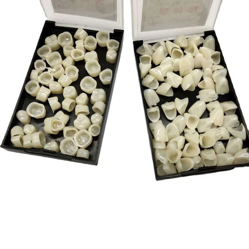 70-Pc Temporary Front Teeth Crown Kit – Dental Veneers Temporary Dental Crown Axl