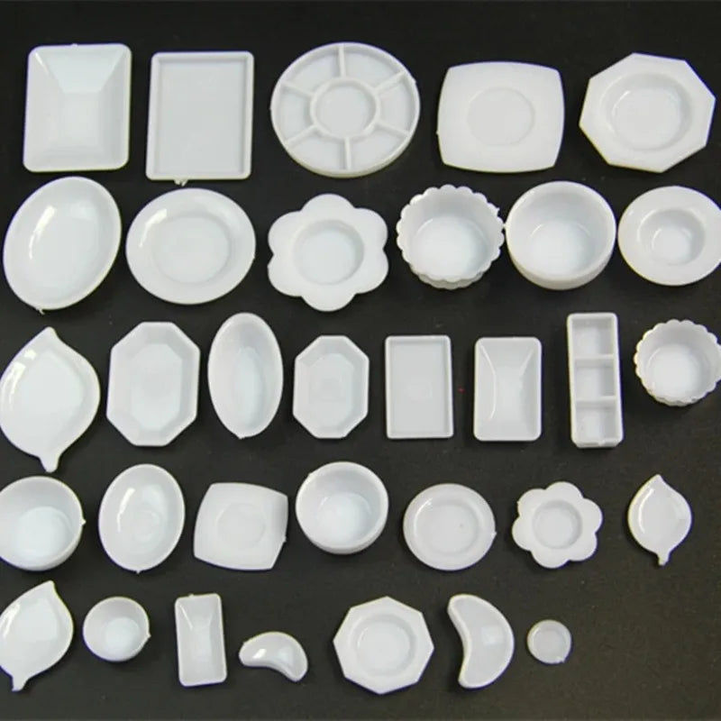 33-Piece Miniature Kitchen Tableware Set – Doll Accessories Doll Kitchen Accessories Axl