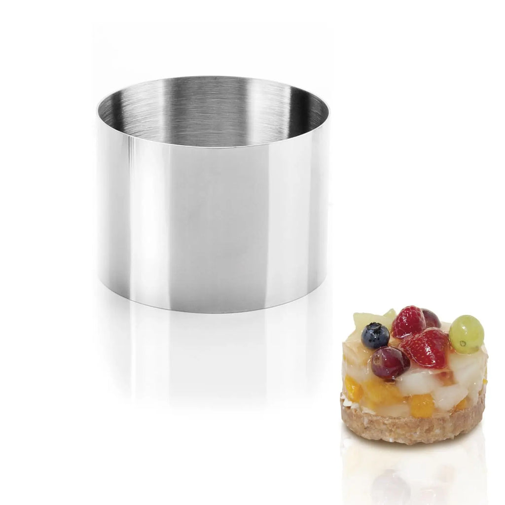 Seamless Stainless Steel Cake Ring Mold | 6 7 8 9cm Cake Ring Mold Axl