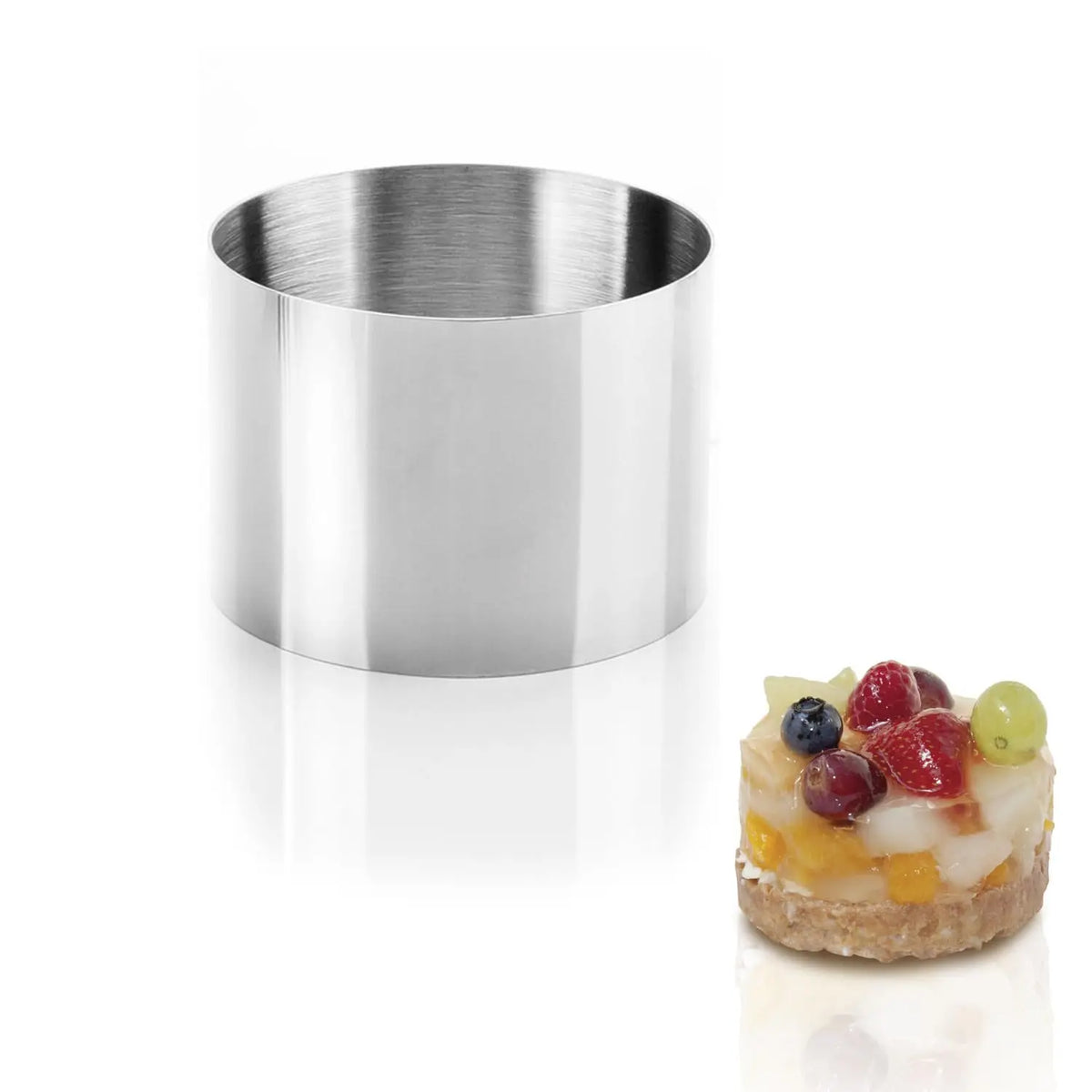 Seamless Stainless Steel Cake Ring Mold | 6 7 8 9cm Cake Ring Mold Axl