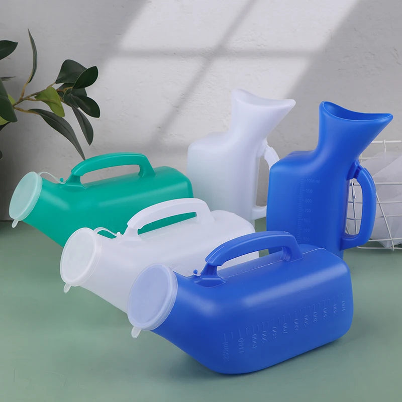 Portable Urinal Bottle 1000/1200ml – Plastic Pee Bottle with Lid Portable Urinal Bottle Axl