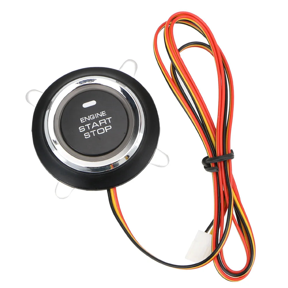 12V Keyless Push Button Car Engine Start Stop Switch Ignition Push Button Axl