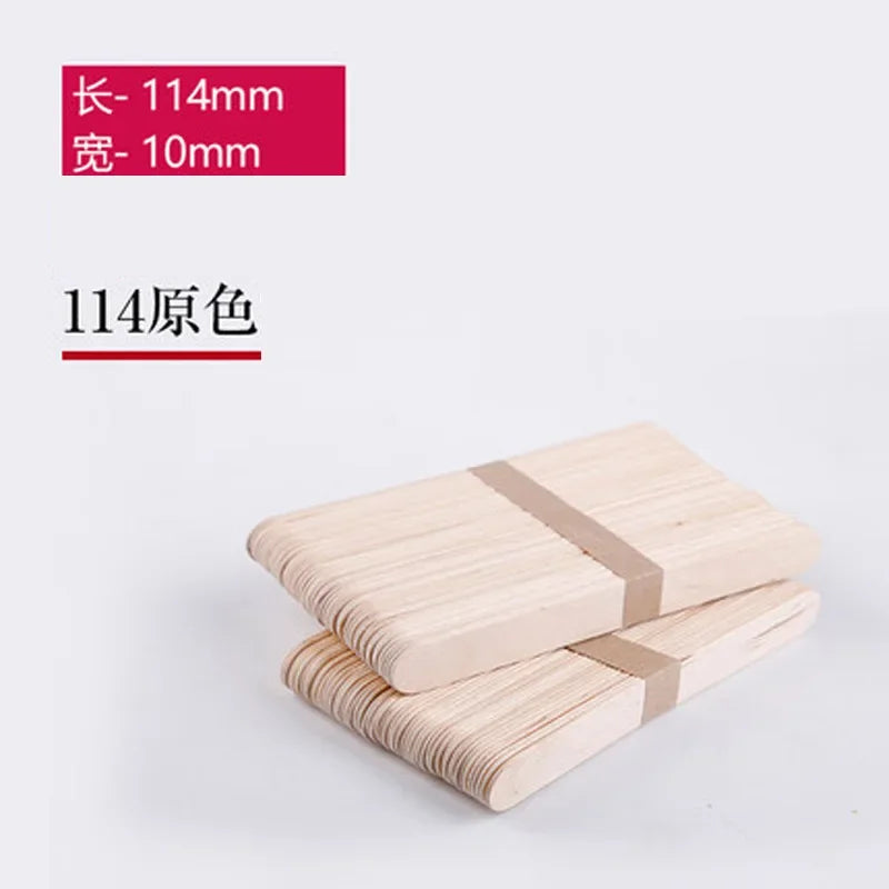 50 Pcs Wooden Craft Sticks – DIY Art, Kids Crafts & Decor Wooden Craft Sticks Axl 114 10W