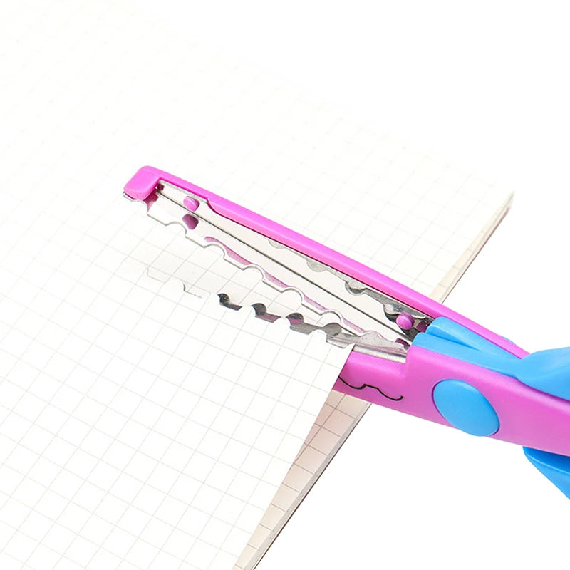 6-Piece Decorative Edge Scissors Set – DIY Craft & Card Making Decorative Craft Scissors Axl