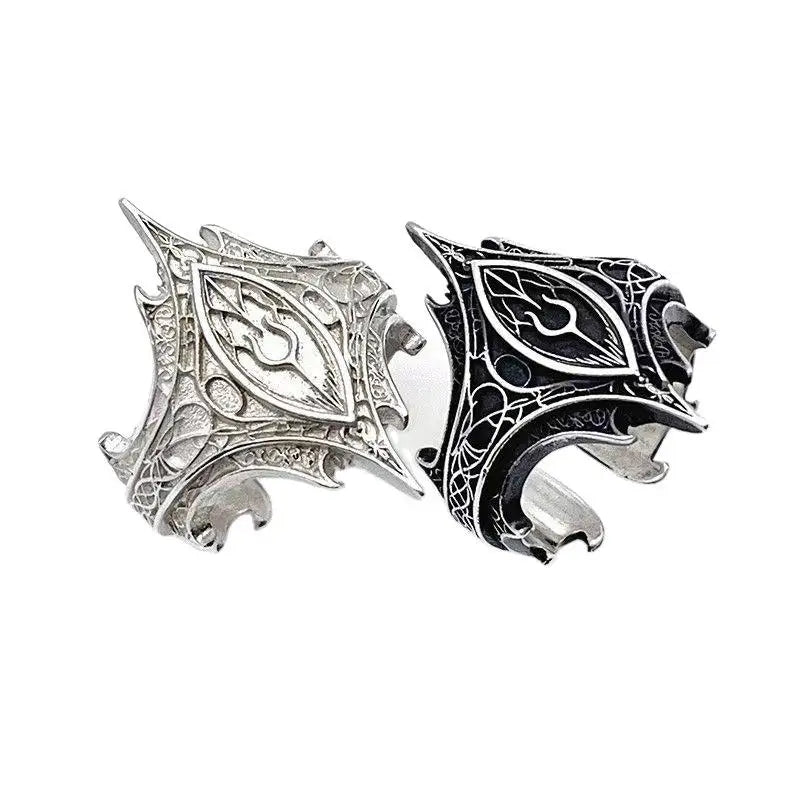 Vintage Gothic Open Ring – Unisex Irregular Pattern Jewelry Gothic Fashion Ring Axl