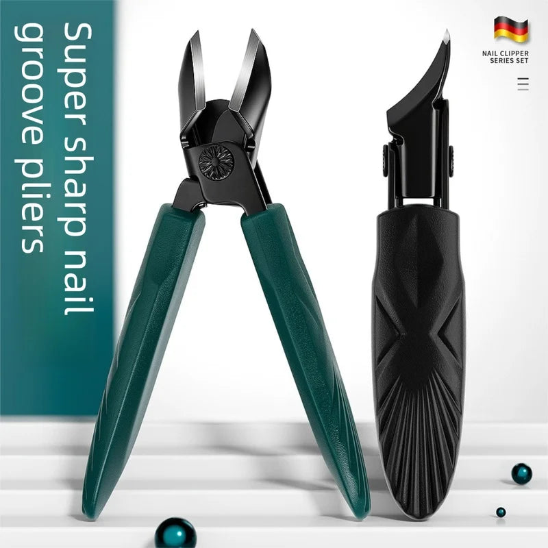 Ultra Sharp Slant Tip Nail Nipper for Thick Toenails Nail Nipper Axl