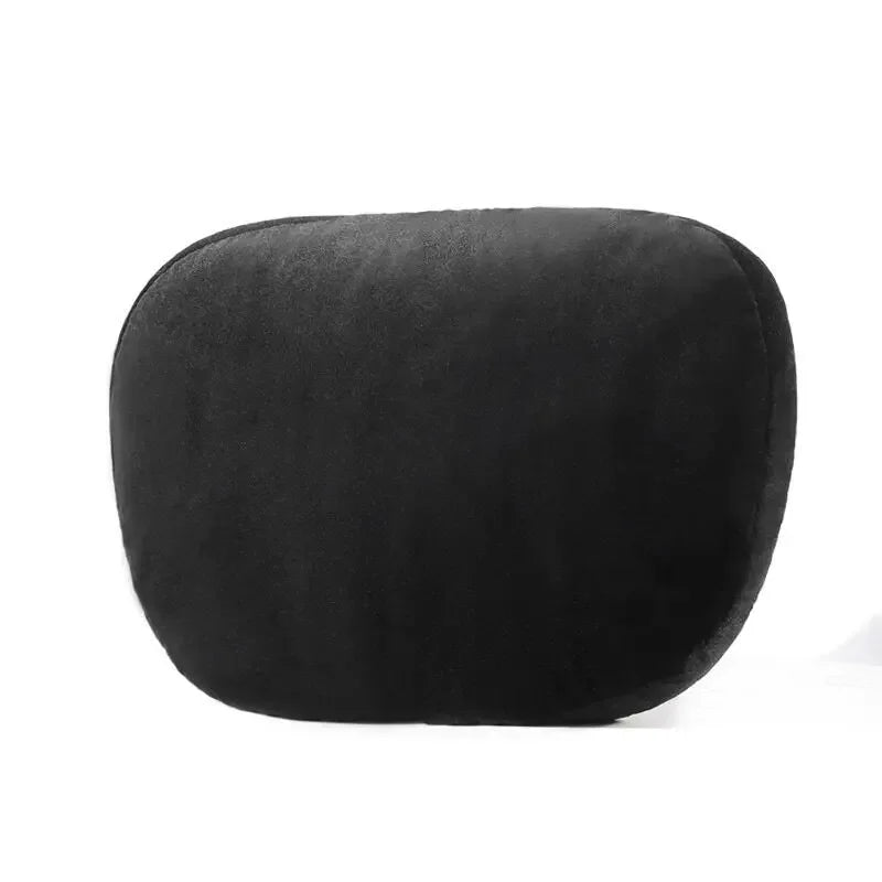S-Class Soft Adjustable Car Neck Pillow | Universal Headrest Car Neck Pillow Axl Black 1 PCS