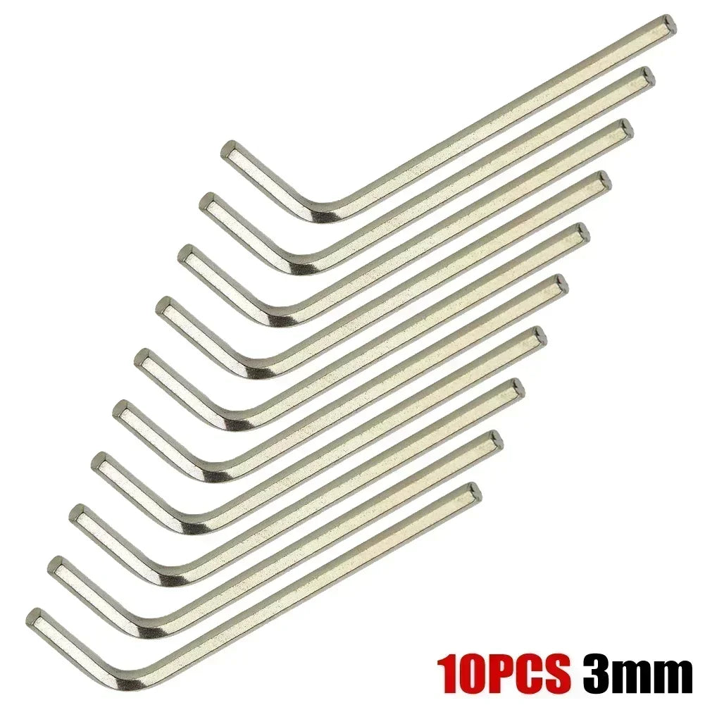 10-Piece L-Type Hex Wrench Set – Short Arm Allen Keys 1.5–6mm Hex Wrench Set Axl 3mm China Mainland