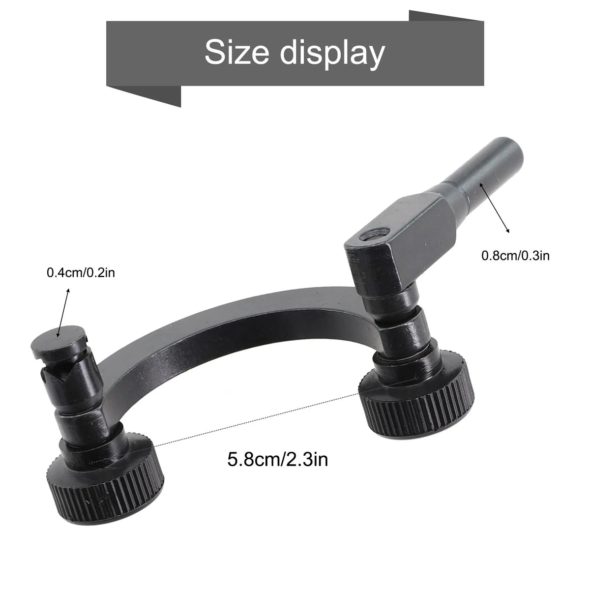 8mm Steel Half-Round Test Rod for Dial Indicator Holder Indicator Holder Rod Axl