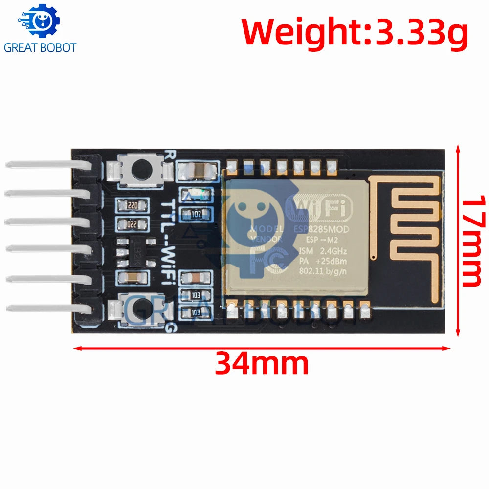 DT-06 TTL to WiFi Serial Module – HC-06 Compatible ESP-M2 WiFi Serial Module Axl