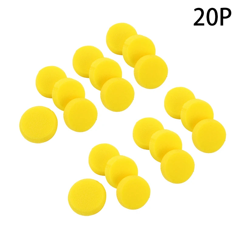 Round Ceramic Sponges for Pottery & Clay – 10 or 20 Pack Pottery Sponge Tool Axl 20PCS
