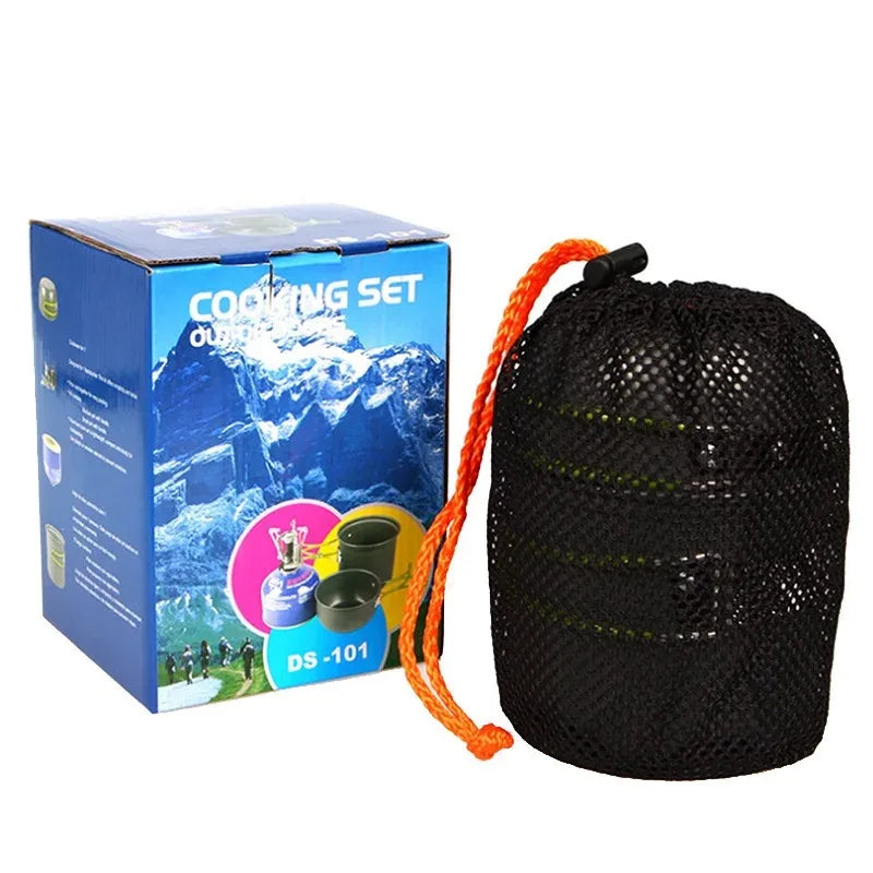 Camping Cookware Set – Aluminium Pot, Bowl & Utensils Camping Cookware Set Axl