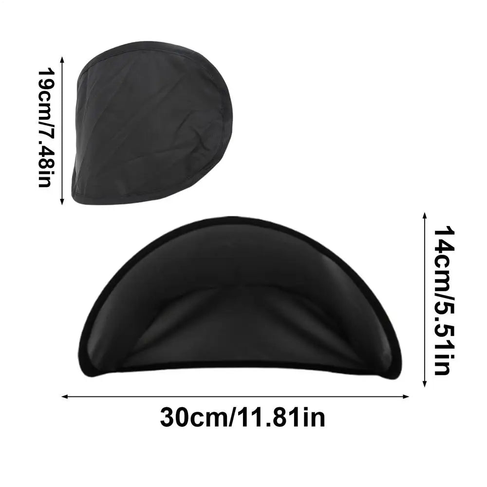 Foldable Car Phone Sun Shade – Anti-Glare Dashboard Visor Car Phone Sun Shade Axl Black