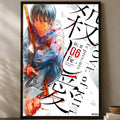 Koroshi Ai Anime Self-Stick Wall Poster – HD Waterproof Art Anime Wall Poster Axl White07 60X90cmNoframe
