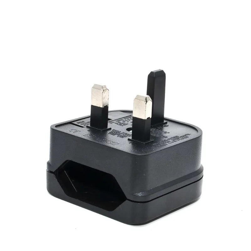 EU 2-Pin to UK 3-Pin Travel Plug Adapter | Power Converter Travel Plug Adapter Axl