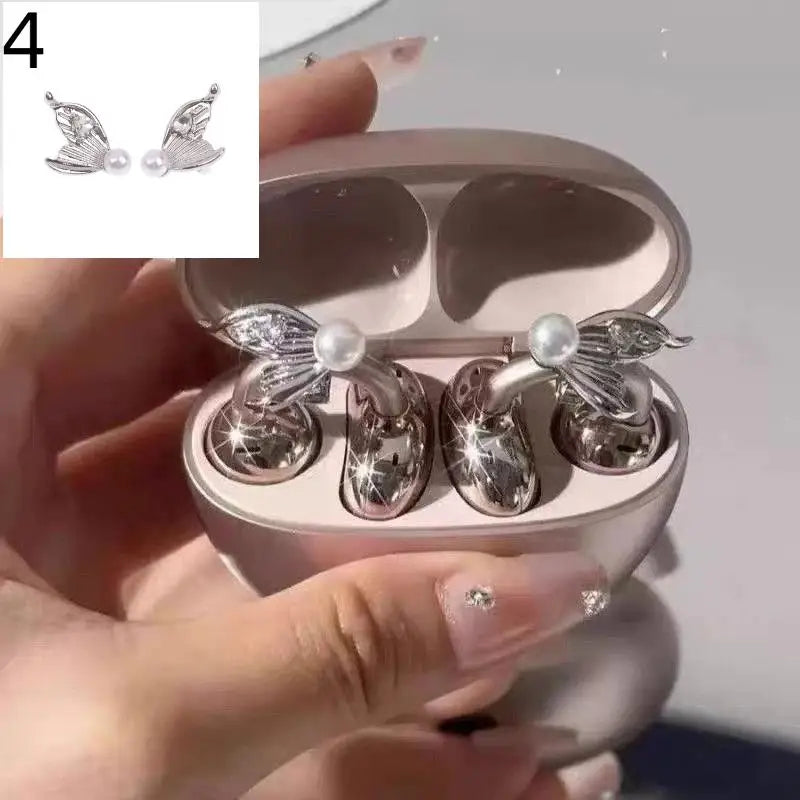 Rhinestone Earbud Decoration Clips – DIY Headphone Charms Headphone Charm Clips Axl N4